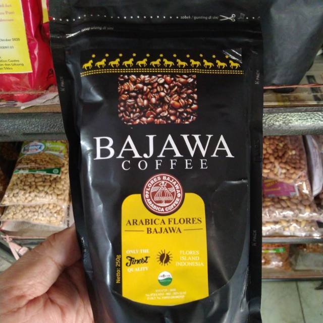 Kopi Bubuk Arabika Bajawa Flores 250gr